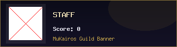 Banner da guild STAFF